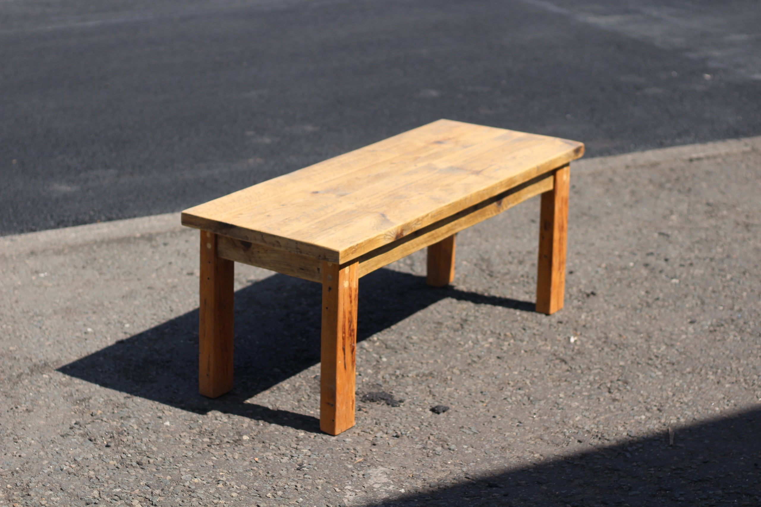 Handmade Coffee Table | Move On Wood Recycling